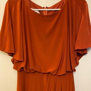 BHLDN Terracotta Bridesmaid Dress.